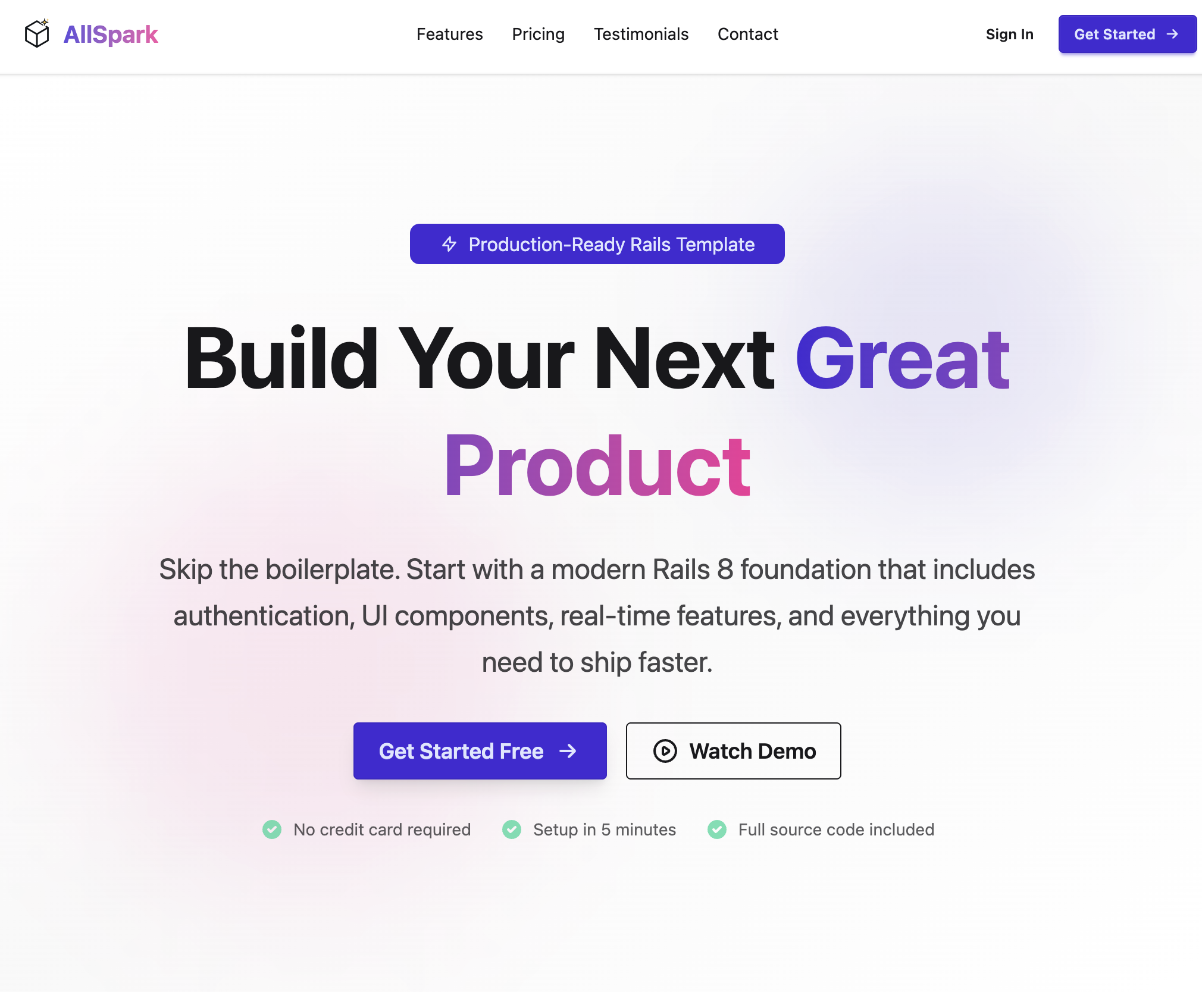 AllSpark Target - Production-ready Rails application